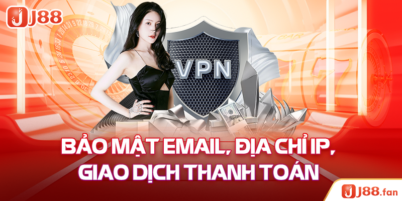 Bảo mật email, địa chỉ IP, giao dịch thanh toán